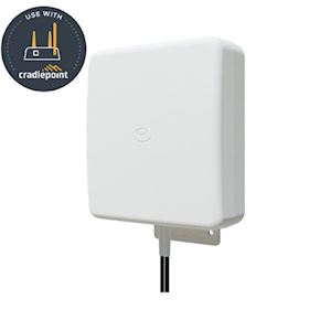 4G Panorama Building Antennna for use with Cradlepoint 4G Routers